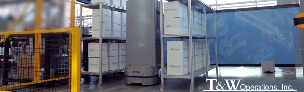 Warehouse automation with OMRON’s LD-250 AMR