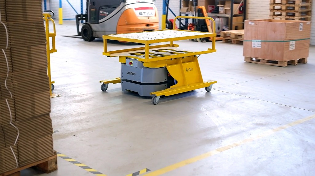 Automated Order Fulfillment at Brd. Klee warehouse