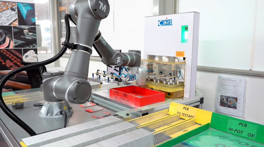 Automated PCB testing process for automotive circuit boards