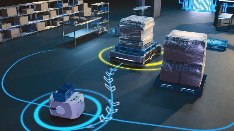 Dynamic obstacle Tracking by OMRON Robotics