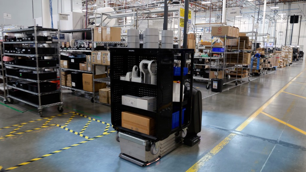 Intralogistics automation solution by OMRON