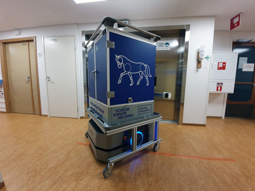 Dimalog and OMRON LD-250 Food Delivery