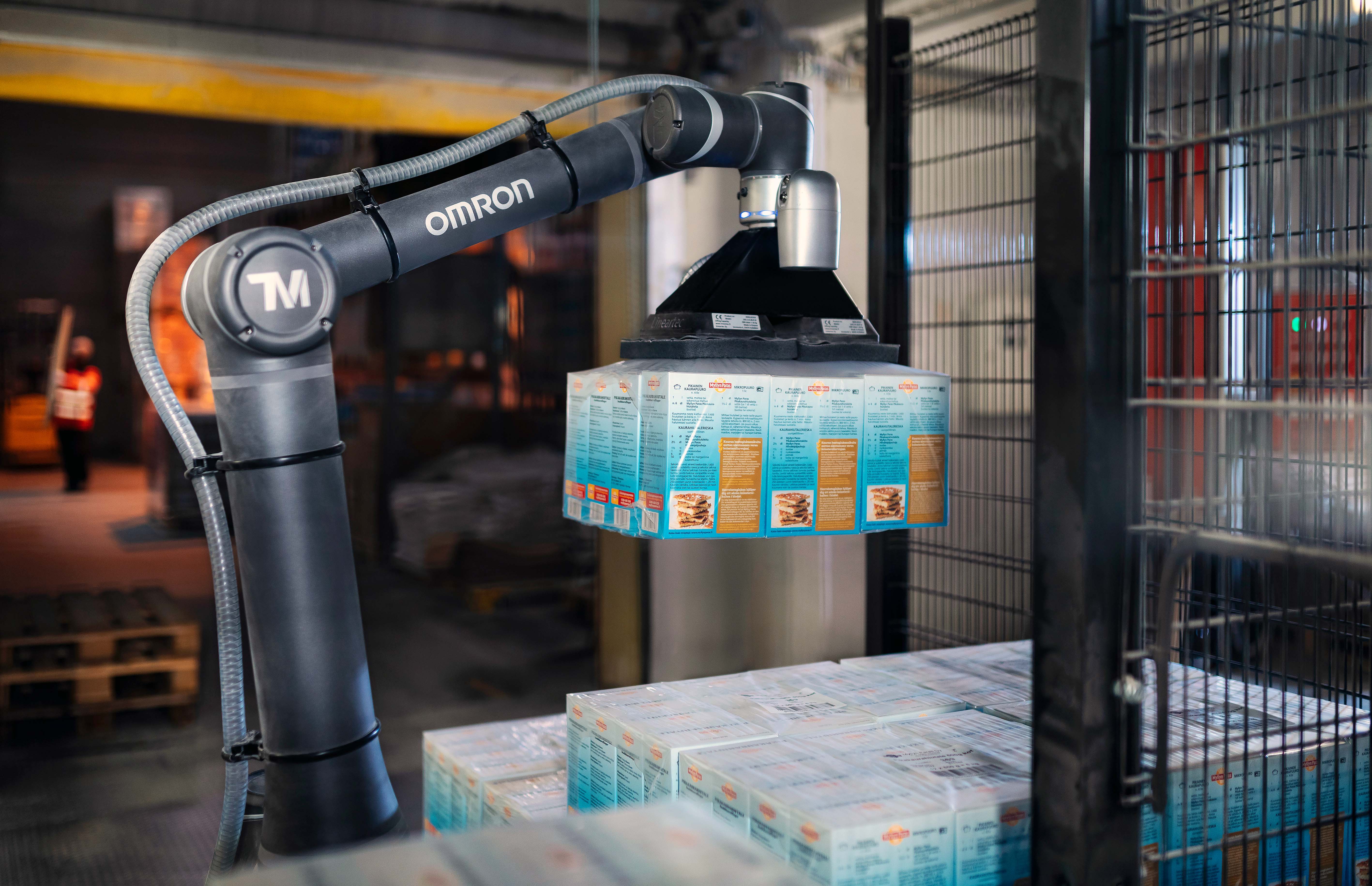 Robotic Palletizing System Boosts Efficiency at Myllyn Paras