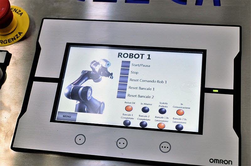 Tablet Interface Packaing Automation