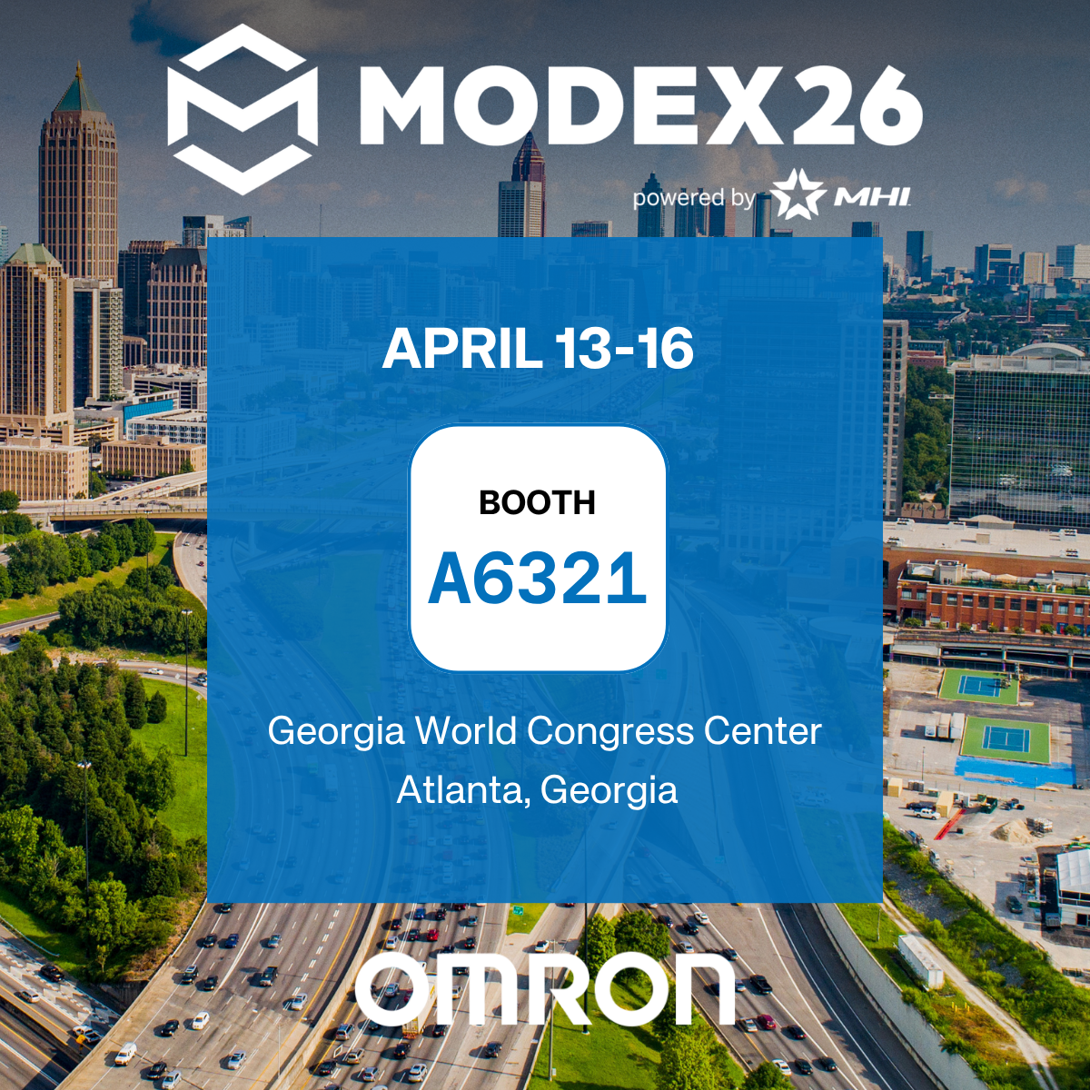 OMRON Robotics at MODEX 2026