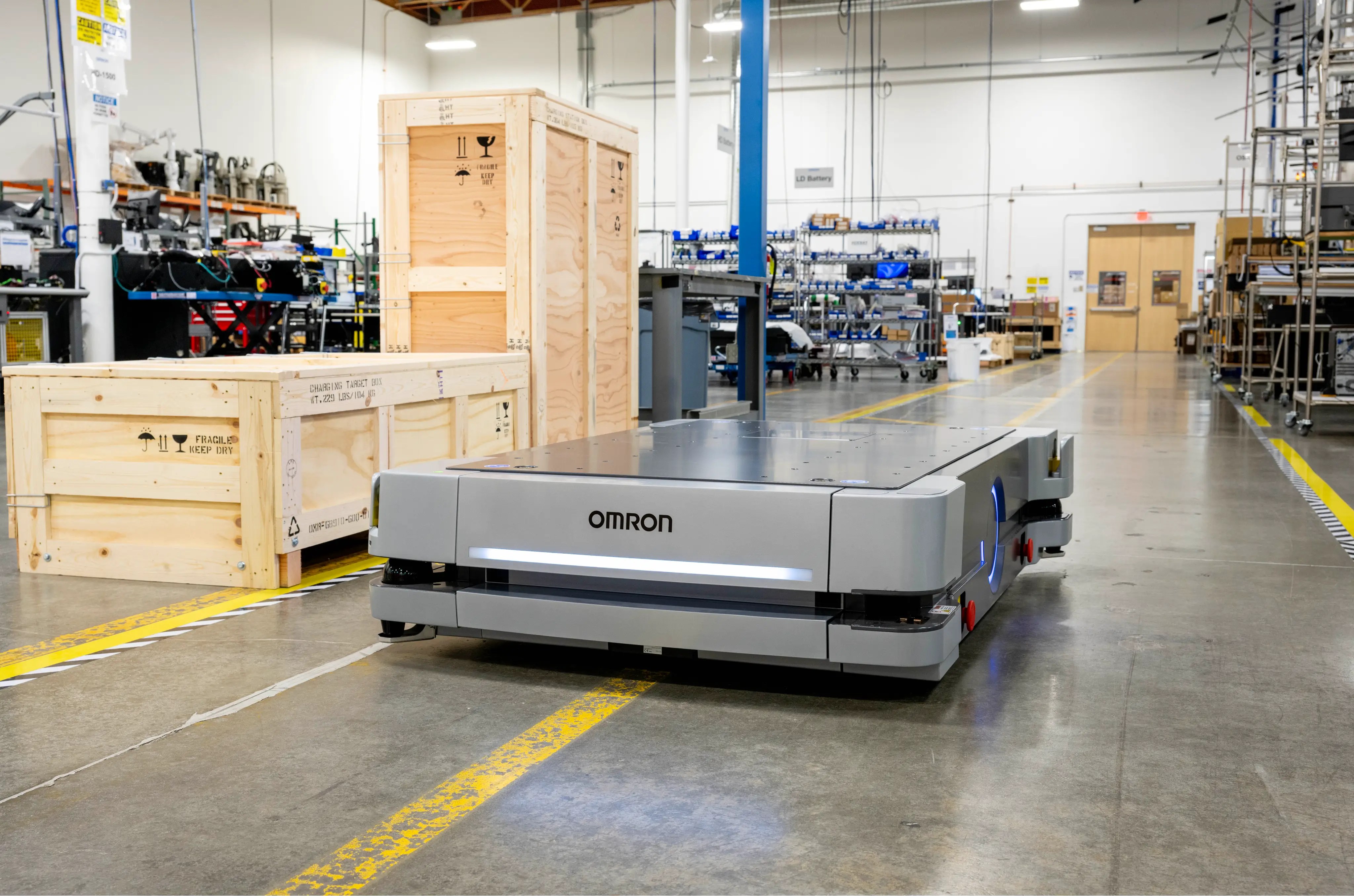 HD Series Autonomous Mobile Robots | OMRON Robotics