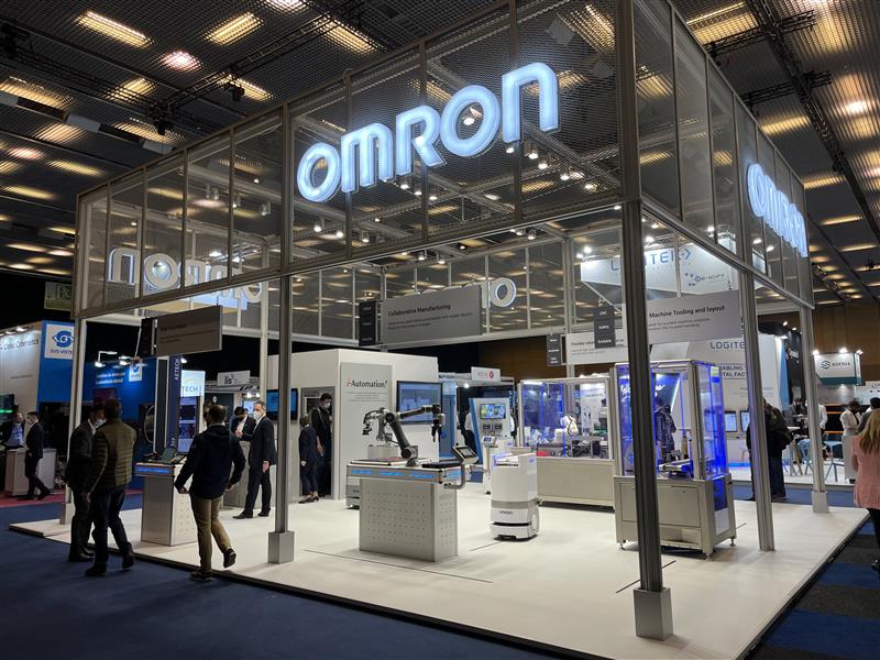 OMRON Trade Show Booth