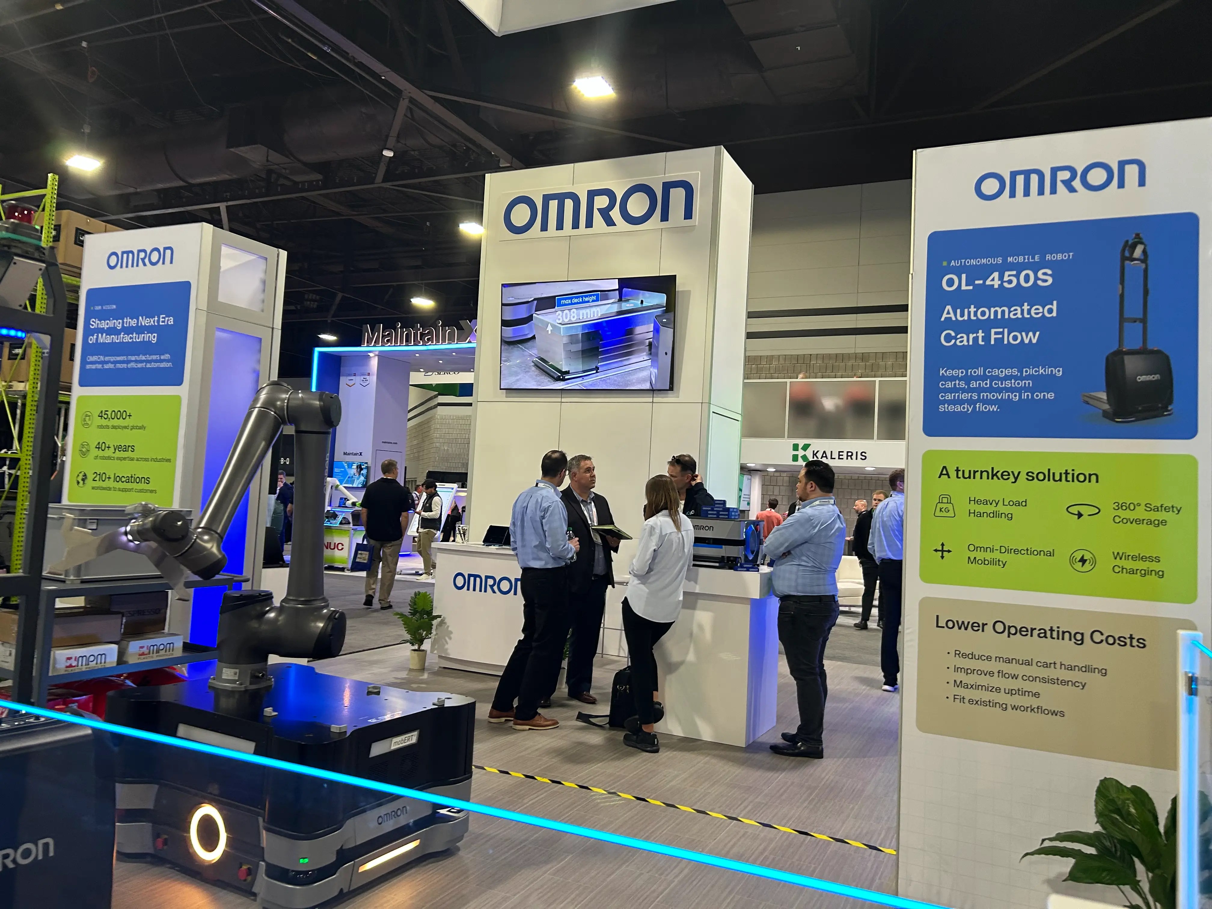 OMRON Booth at MODEX