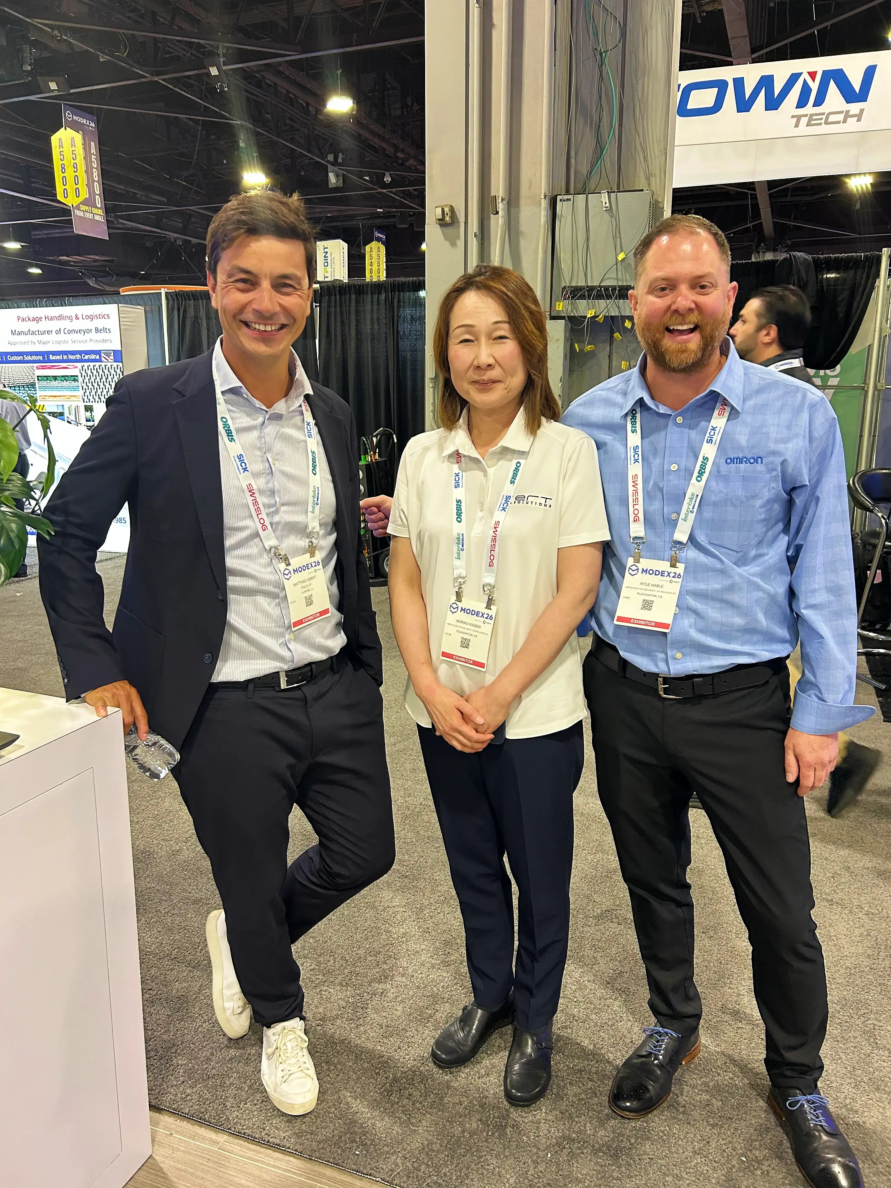 Patrick, Noriko and Kyle at MODEX 2026