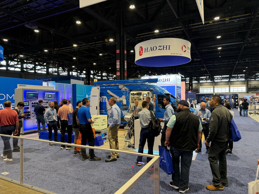 Automate 2026 OMRON Mobile Robot Demo Area