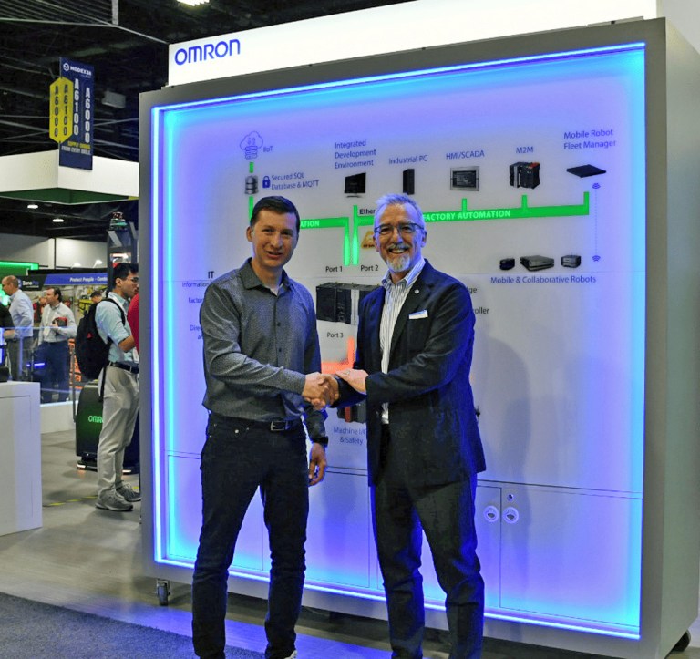 Comau and Omron Partnership Announcement