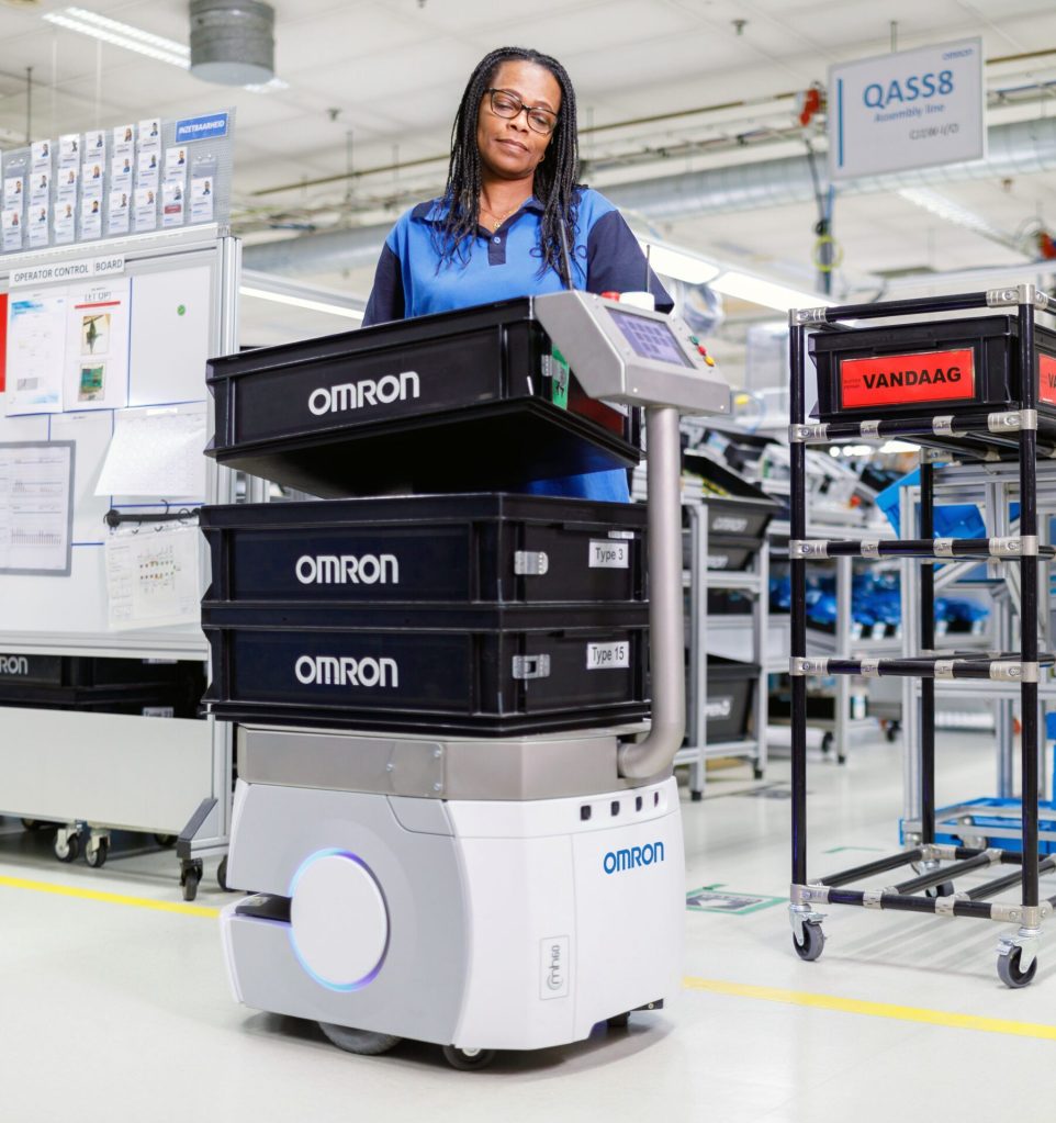 OMRON LD-6090 Autonomous Mobile Robot